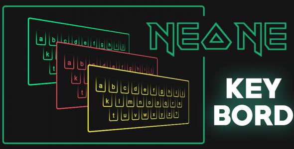Neon Keybord - Stylish Keybord